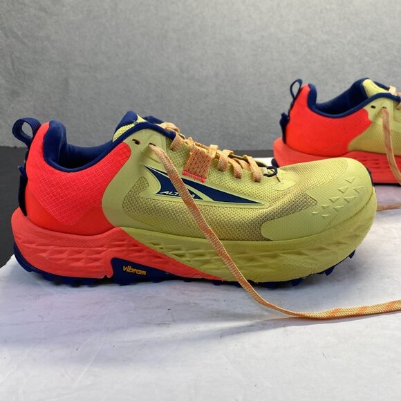 Altra Timp 5 Women Size 8.5 W Trail Running Shoe Sneaker Neon Coral AL0A85P6760 - Picture 10 of 16
